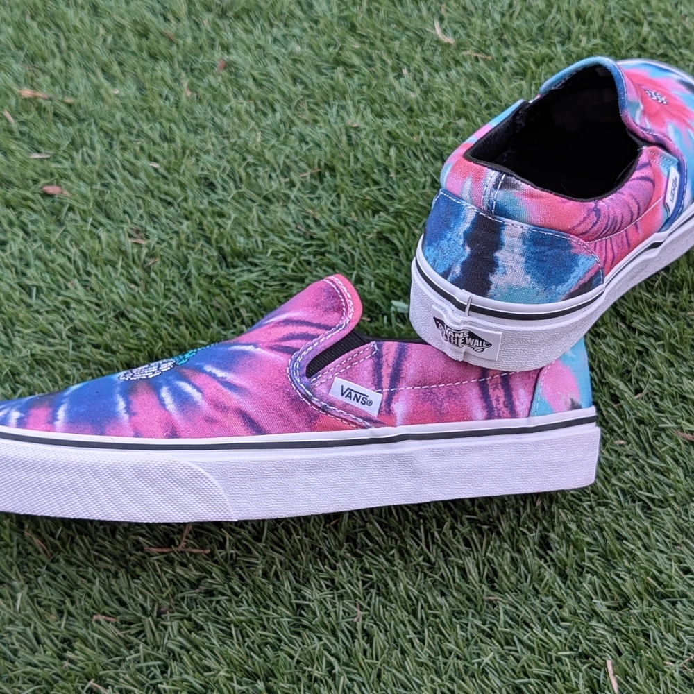 Vans Multicolor Tie-Dye Slip-Ons - Picture 7 of 15